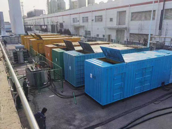 锡林郭勒柴油发电机出租案例展示